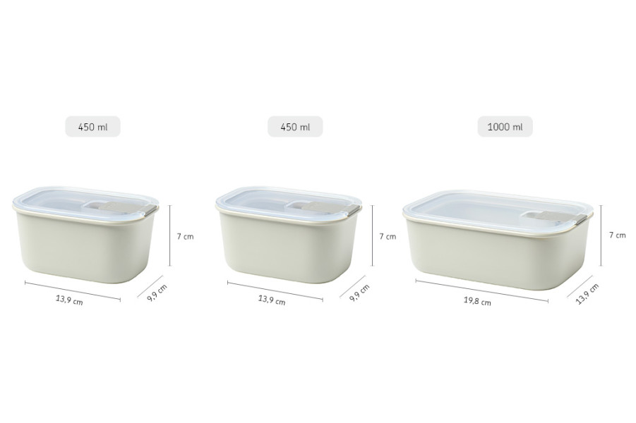 Easyclip 3-Piece Set Nordic White