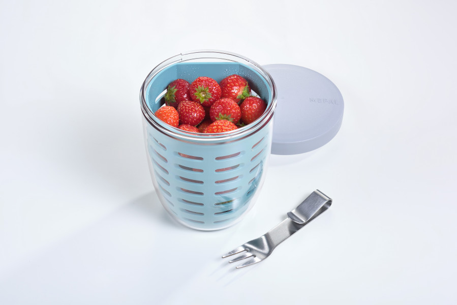 Fruit & Veggie Ellipse Nordic Sage