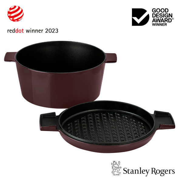 Cast Iron French Oven Bordeaux 28cm - Clearance
