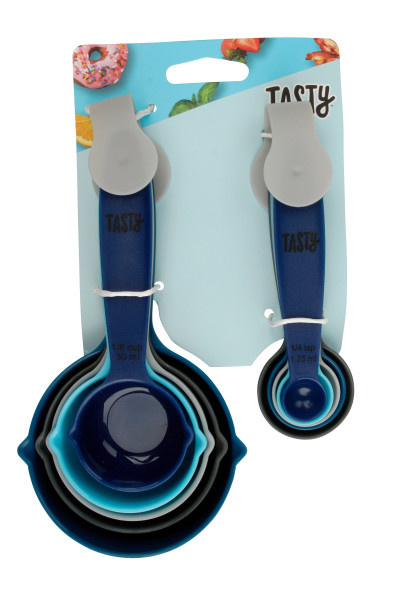 Tasty Cup & Spoon Set 10Pcs - Clearance