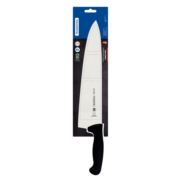 Professional Master Black Cooks Knife 12", 29cm