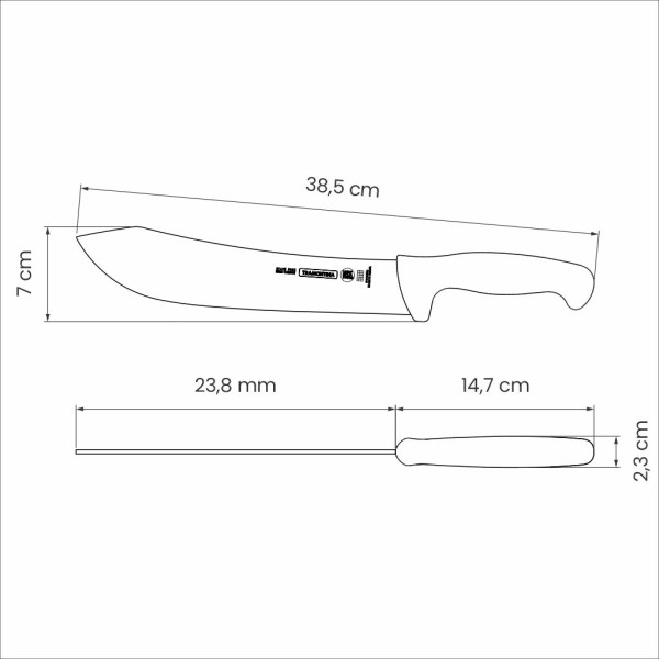 Professional Master Black Meat Knife 10", 24cm