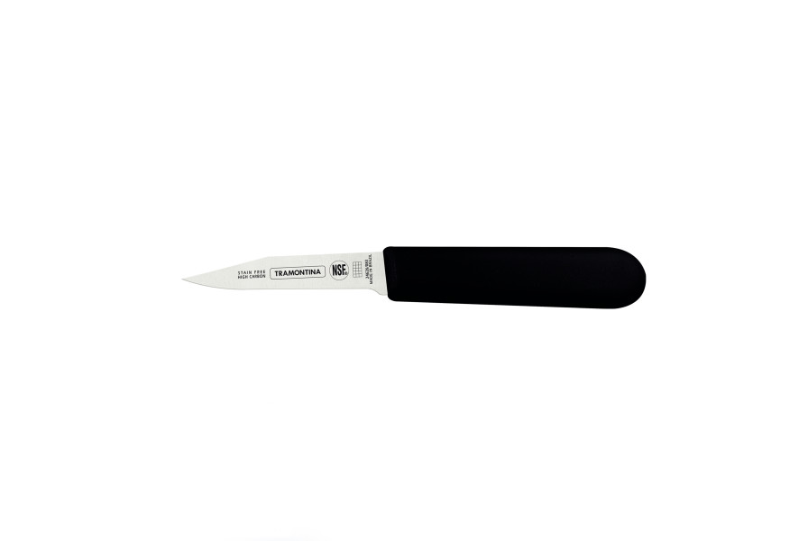 Professional Master Black Paring Knife Tappered 3", 8cm
