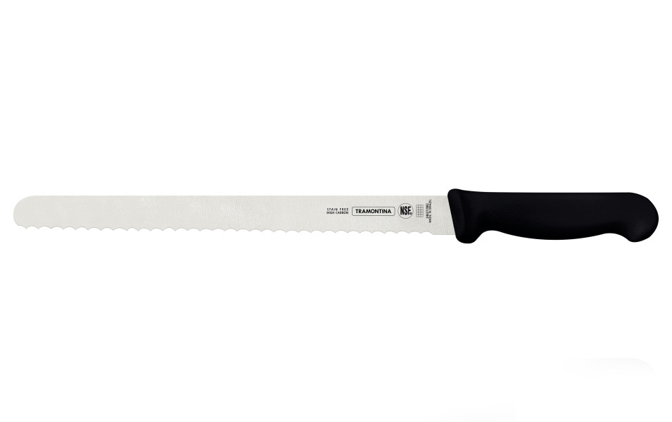 Professional Master Black Bread Knife 12", 30cm