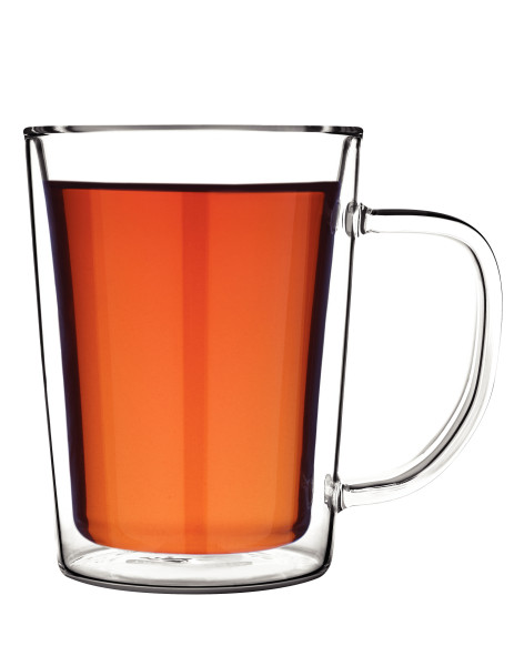Double Wall Coffee Cup With Handle 250ml - Set 2