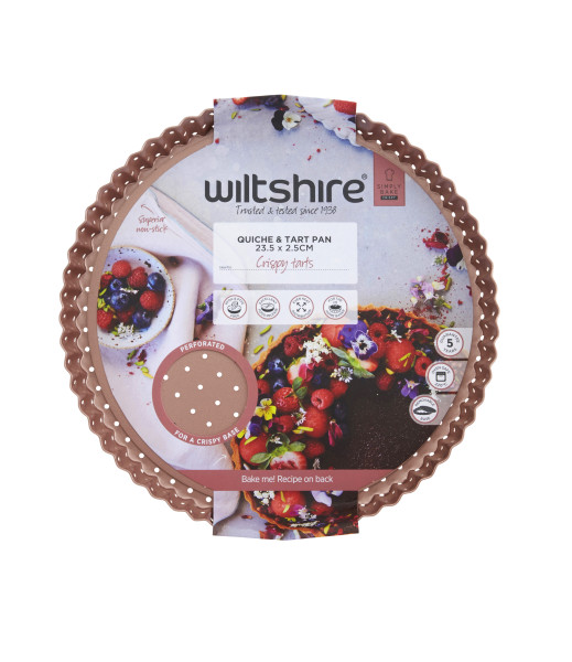 Perforated Round Quiche