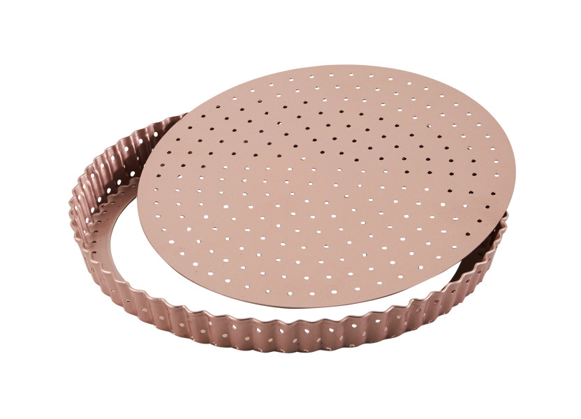 Perforated Round Quiche
